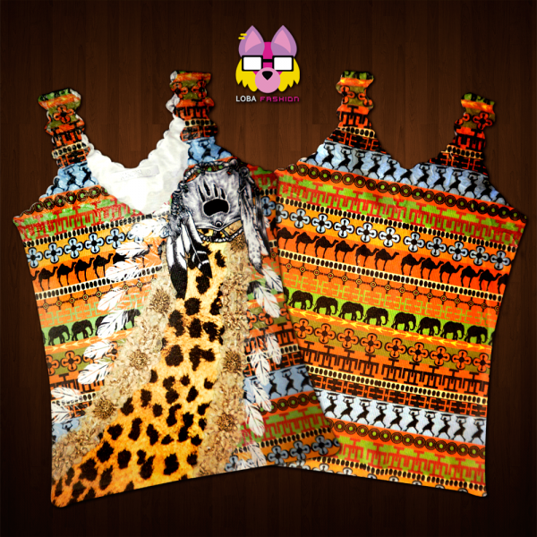 Regata com Renda no Ombro - Jaguar's Mandala