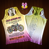 Regata de Renda nas Costas -  Harley Davidsons Win