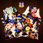 Regata com Strass na Gola - Flowery Feathers
